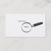 Carte De Visite Loupe (Dos)