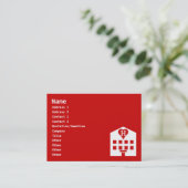 Carte De Visite Love Hotel Japanese Emoji (Debout devant)