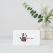 Carte De Visite Love in Action Calling Cards (Debout devant)