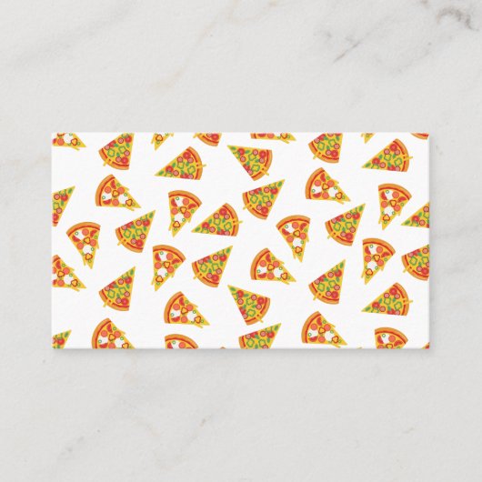 Carte De Visite Love Pizza   (Devant)