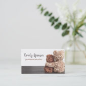 Carte De Visite Lovely Teddy Bear Babysitting & Child Care Card (Debout devant)