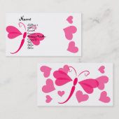 Carte De Visite Loverly Dragonfly (Devant / Derrière)