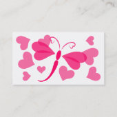 Carte De Visite Loverly Dragonfly (Dos)