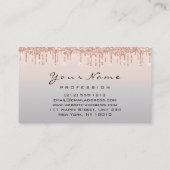 Carte De Visite Loyalialité 6 maquillage Esthétique Eyelash gris b (Dos)