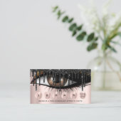 Carte De Visite Loyalité 6 Coiffeur de maquillage Eyelash Extensio (Debout devant)