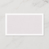 CARTE DE VISITE LOYALITY CARD (Dos)