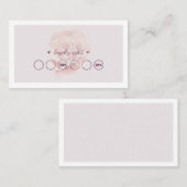 CARTE DE VISITE LOYALITY CARD (Devant / Derrière)