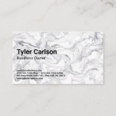 Carte De Visite Loyauté de remise sur le marbre (Dos)