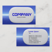 Carte De Visite Lozenge 3d 03 (Devant / Derrière)