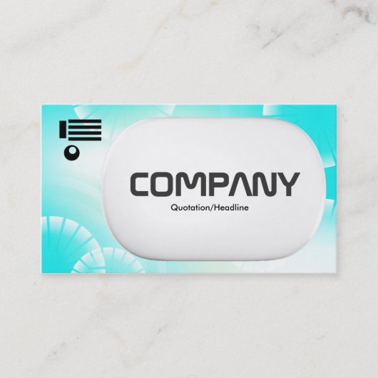 Carte De Visite Lozenge 3d - Abstrait 02 (Devant)