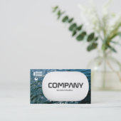 Carte De Visite Lozenge 3d - Eau pétillante 01 (Debout devant)