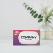 Carte De Visite Lozenge 3d - Sunrise Sunset (Debout devant)