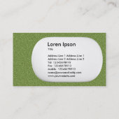 Carte De Visite Lozenge 3d - Texture verte incorporée (Dos)