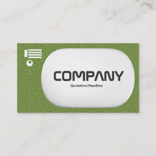 Carte De Visite Lozenge 3d - Texture verte incorporée
