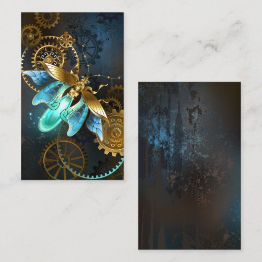 Carte De Visite Luciole de vapeur (Devant / Derrière)