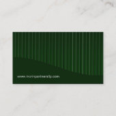 Carte de visite luisant (Dos)