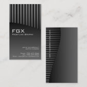 Carte de visite luisant (Devant / Derrière)