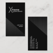 Carte de visite luisant (Devant / Derrière)