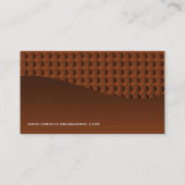 Carte de visite luisant (Dos)