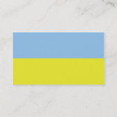 Carte De Visite L'Ukraine - affaires (Dos)
