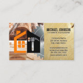 Carte De Visite Lumber Saw | Builder Logo (Devant)