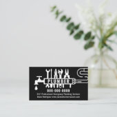 Carte De Visite Lumeur personnalisé (Debout devant)