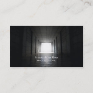 Carte De Visite Lumière Au Bout Du Tunnel Sportif