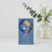 Carte De Visite Lumière Céleste | Arbre de Vie (Debout devant)