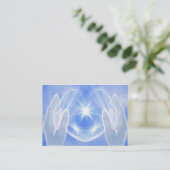 Carte De Visite Lumière de guérison (Debout devant)