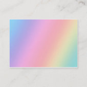 Carte De Visite Lumière de guérison de l'ange (Dos)