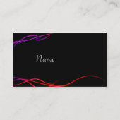 Carte De Visite Lumière de guitare (Dos)