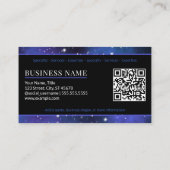 Carte De Visite Lumière de rêve mystique (Dos)