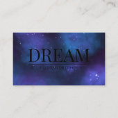 Carte De Visite Lumière de rêve mystique (Devant)