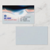 Carte De Visite lumière électrique moderne et puissant (Devant / Derrière)