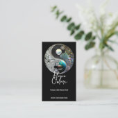 Carte De Visite Lumière et Ombre | Yin Yang (Debout devant)