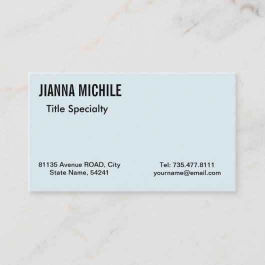 Carte De Visite Lumière moderne violet (Devant)