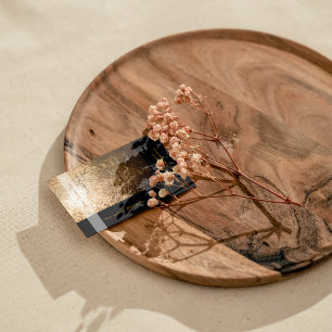 Carte De Visite Lumière Or 001