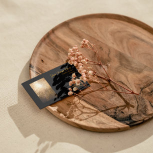 Carte De Visite Lumière Or 001