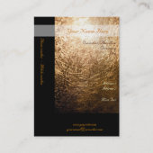 Carte De Visite Lumière Or 001 (Devant)