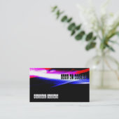 Carte De Visite Lumière personnelle de nuit (Debout devant)