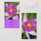 Carte De Visite Lumière sur l'eau (Devant / Derrière)