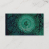 Carte De Visite Lumières de rotation d'art d'égout (Dos)