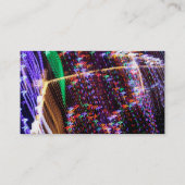 Carte De Visite Lumières d'éclairage personnalisées (Dos)