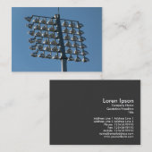 Carte De Visite Lumières des inondations (Devant / Derrière)