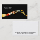 Carte De Visite Lumières | Éléments de suivi (Devant / Derrière)