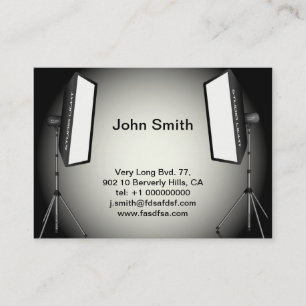 Carte De Visite Lumières photographiques