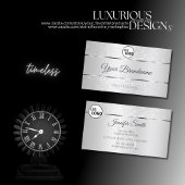 Carte De Visite Lumineuse Parties scintillant douce étincelante