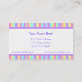 Carte de visite lumineux de bébé (Dos)