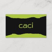 Carte De Visite Lumineux déchiré (Dos)