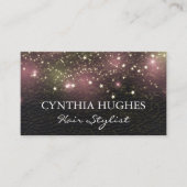 Carte De Visite Luminosité de la poussière de démarrage | Cuir (Devant)